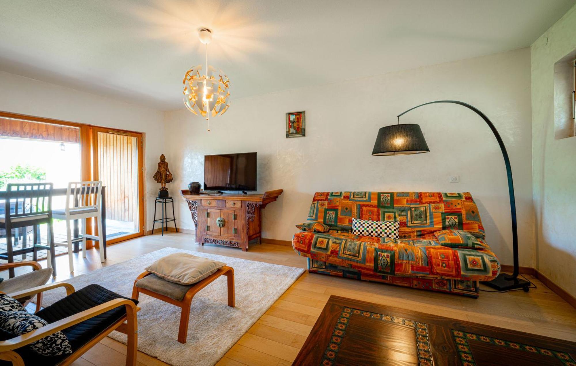 Apartament Vue Sur Les Montagnes-Wifi-Terrasse Saint-Jean-d'Arvey Zewnętrze zdjęcie