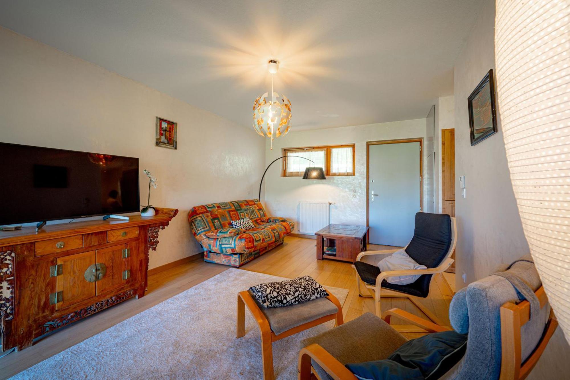 Apartament Vue Sur Les Montagnes-Wifi-Terrasse Saint-Jean-d'Arvey Zewnętrze zdjęcie