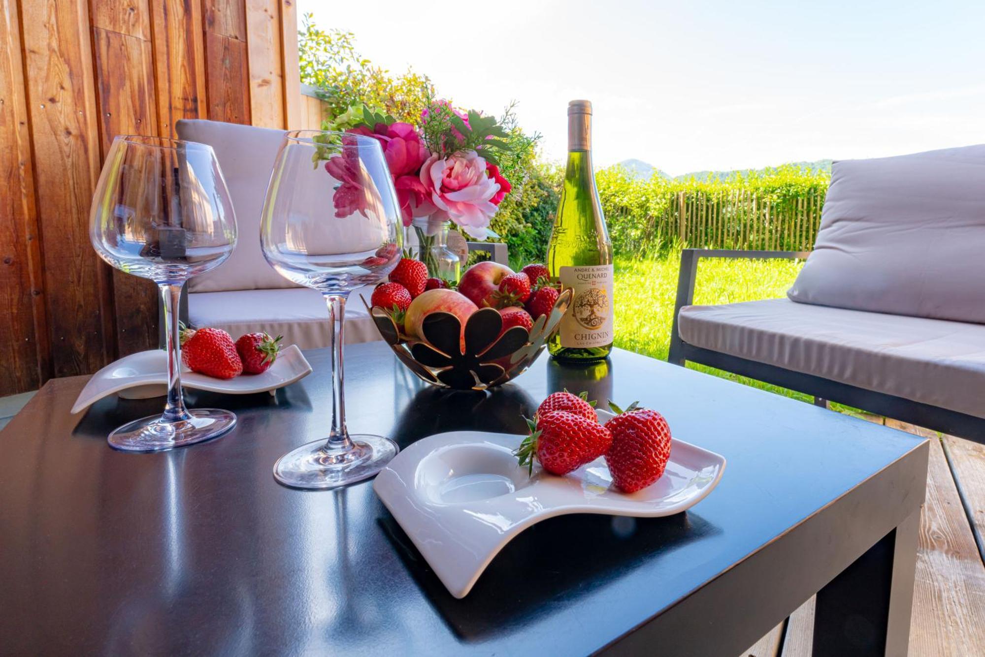 Apartament Vue Sur Les Montagnes-Wifi-Terrasse Saint-Jean-d'Arvey Zewnętrze zdjęcie